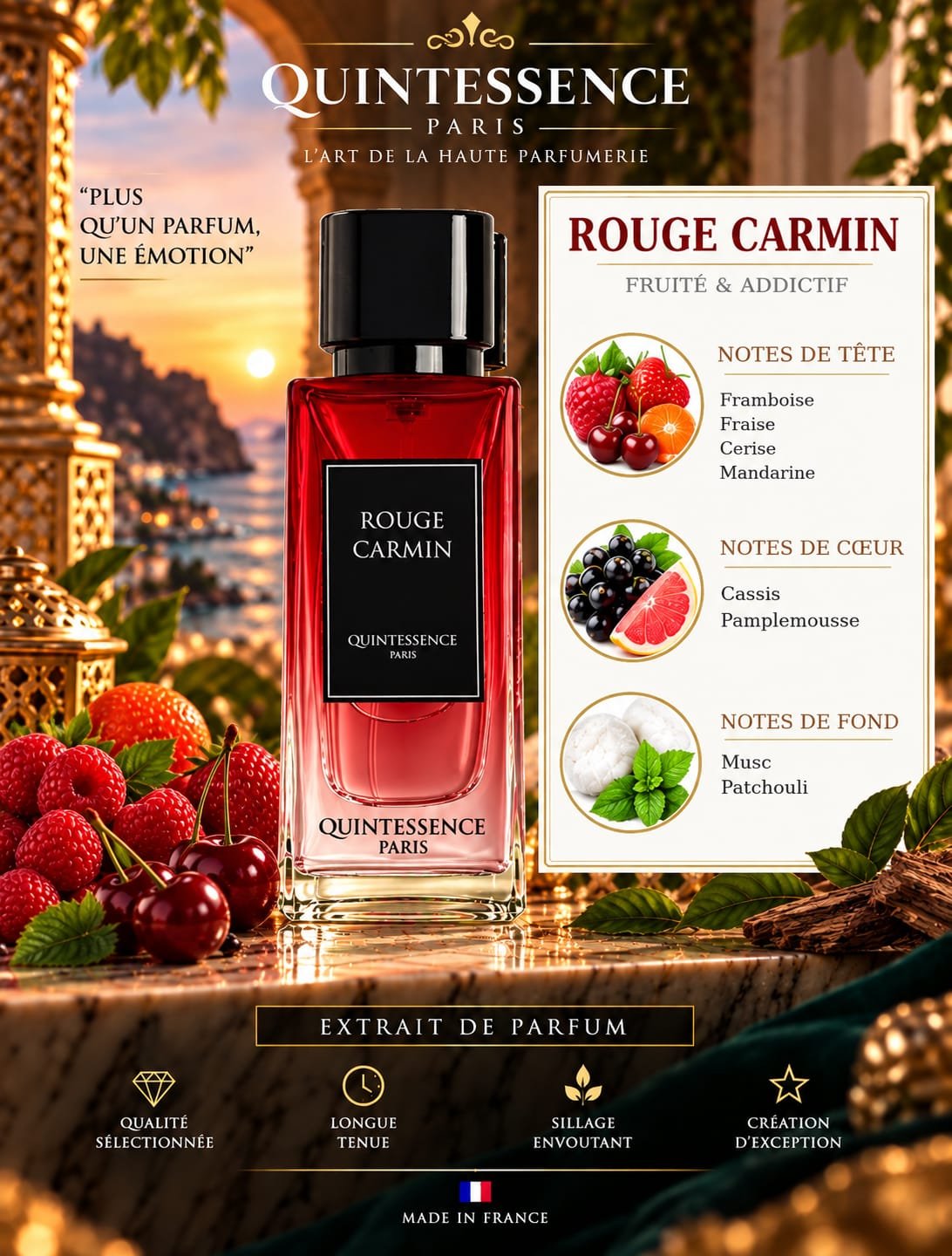 Rouge Carmin - Inspiration Rouge Trafalgar