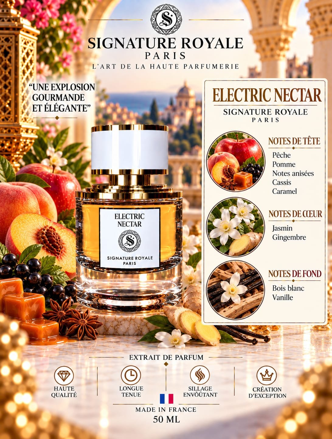 Electric Nectar - Inspiration Peach's Revenge